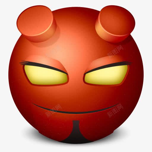 地狱男爵情感halloweenicons图标png_新图网 https://ixintu.com emotion hellboy 地狱男爵 情感