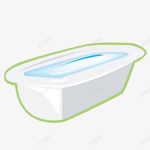 手绘白色浴缸png免抠素材_新图网 https://ixintu.com 手绘浴缸 浴缸 白色 白色浴缸