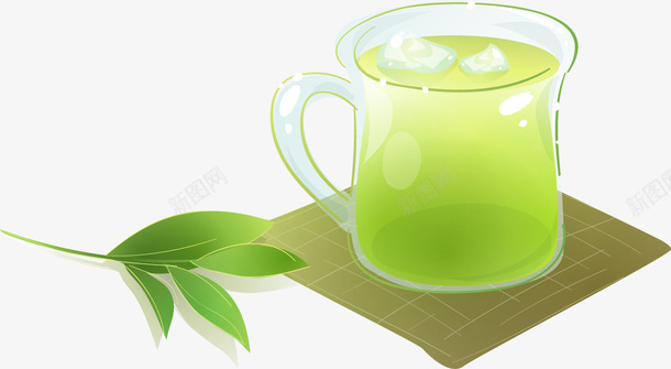 夏日清新凉茶矢量图ai免抠素材_新图网 https://ixintu.com 凉茶 夏日 清新 矢量图