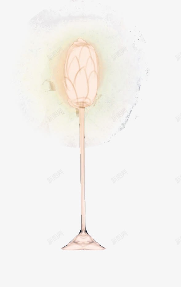莲花灯png免抠素材_新图网 https://ixintu.com 中国风 白色 莲花灯