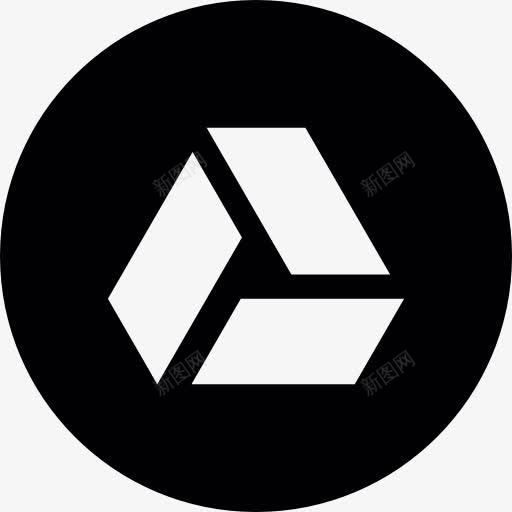 谷歌驱动的标志图标png_新图网 https://ixintu.com 数据存储 文件存储 标识 谷歌驱动器