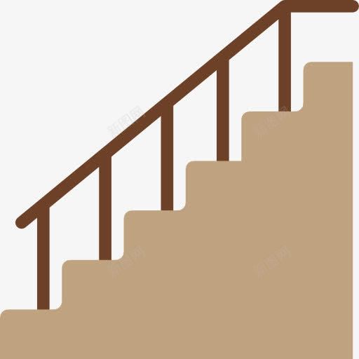 楼梯图标png_新图网 https://ixintu.com 地板 栏杆 楼梯