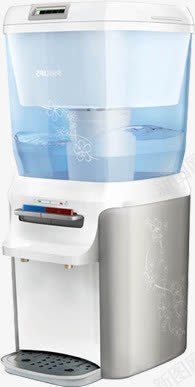 蓝色饮水机海报png免抠素材_新图网 https://ixintu.com 水机 海报 蓝色