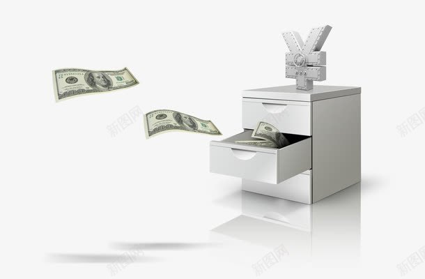 钱柜png免抠素材_新图网 https://ixintu.com 柜子 钱