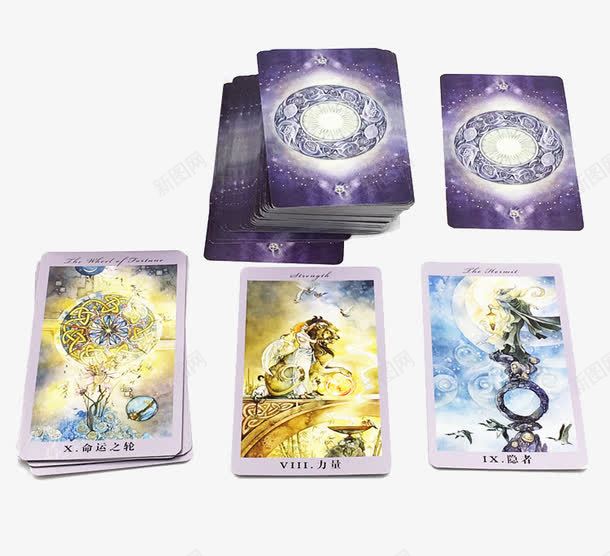 占星塔罗牌牌面png免抠素材_新图网 https://ixintu.com 塔罗牌