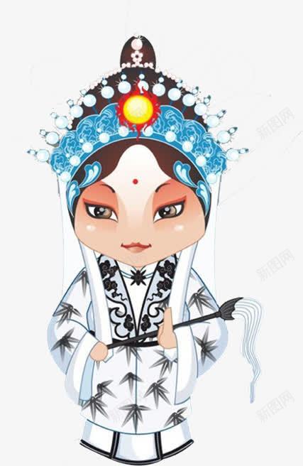 卡通京剧老夫人q版png免抠素材_新图网 https://ixintu.com 京剧 卡通 夫人