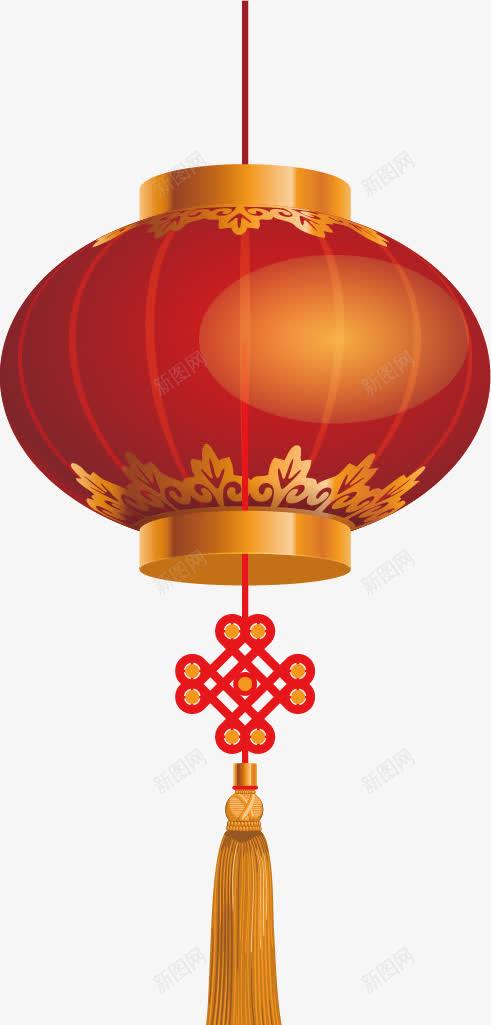 大红灯笼png免抠素材_新图网 https://ixintu.com 新年素材 春节素材 海报素材 矢量素材