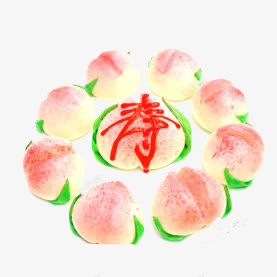 心意满满寿桃盛宴png免抠素材_新图网 https://ixintu.com 寿比南山 桃叶 福如东海 福如东海寿比南山 粉色桃子 绿色