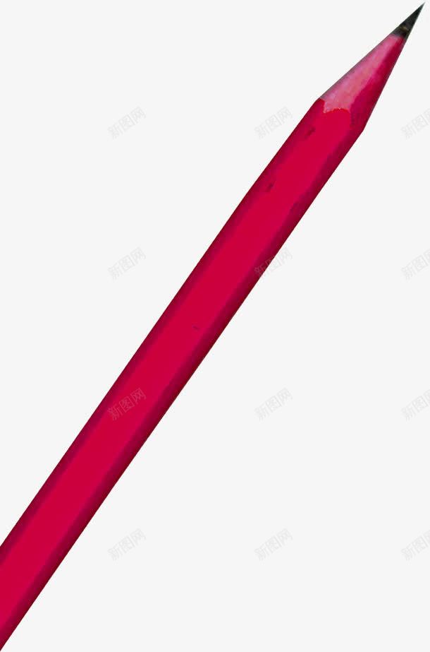 红色铅笔情人节七夕png免抠素材_新图网 https://ixintu.com 七夕 情人节 红色 铅笔