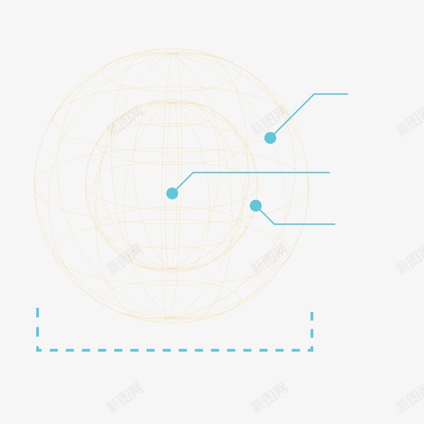 地球网状分析png免抠素材_新图网 https://ixintu.com 分析 地球 素材 网状