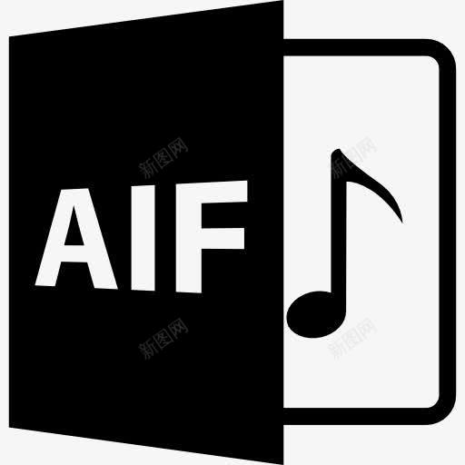 AIF文件格式符号图标png_新图网 https://ixintu.com AIF 文件 文件格式 格式 界面 符号