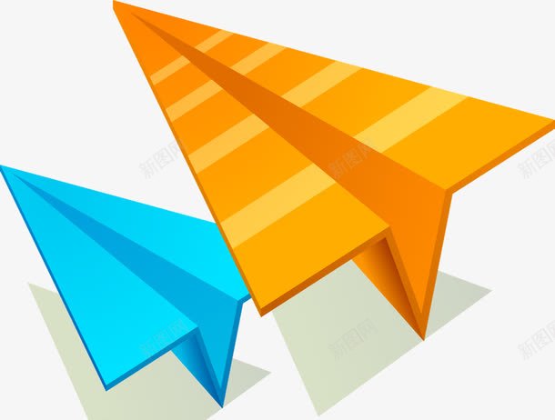 卡通海报剪纸飞机png免抠素材_新图网 https://ixintu.com 剪纸 卡通 海报 飞机