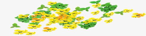 黄色卡通梦幻花朵植物场景png免抠素材_新图网 https://ixintu.com 卡通 场景 梦幻 植物 花朵 黄色