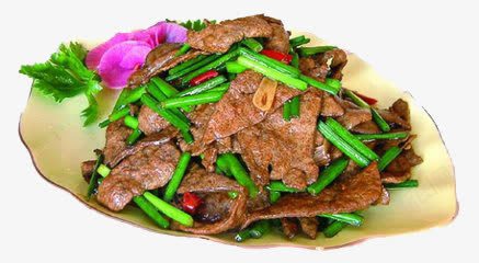 炒菜png免抠素材_新图网 https://ixintu.com 炒菜 绿色 肉类 茎叶