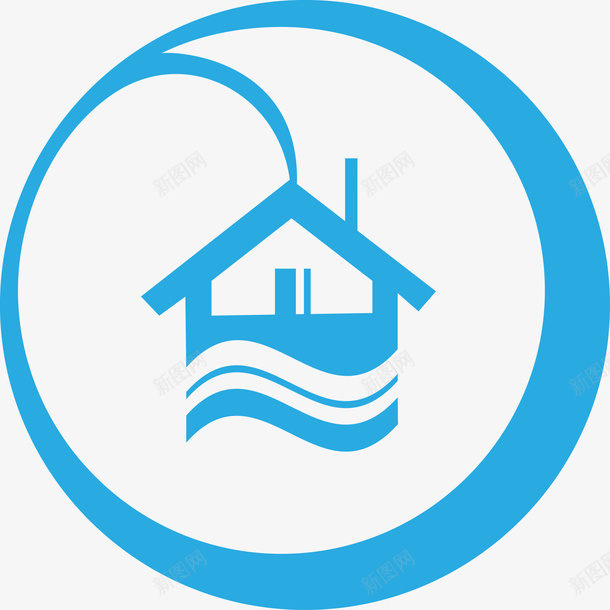 卡通蓝色logo图图标png_新图网 https://ixintu.com 图标 彩色logo 彩色图标 彩色社区图标 标志 社区 社区logo 社区标志 蓝色