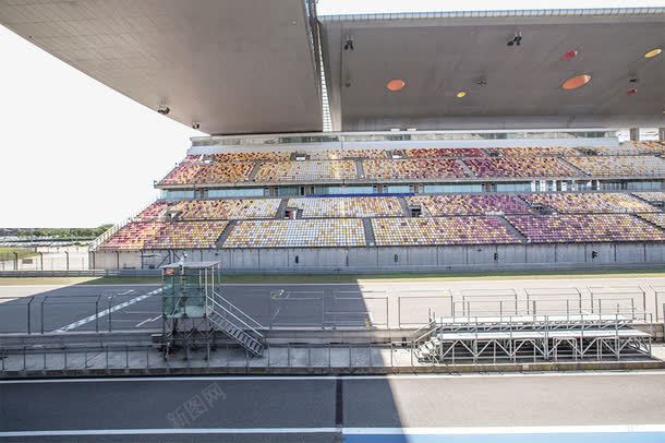 鄂尔多斯赛车场png免抠素材_新图网 https://ixintu.com 拍摄 观众席 赛车场 赛车跑道
