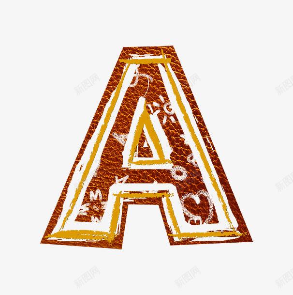 皮革字母apng免抠素材_新图网 https://ixintu.com 创意数字 手工风 皮革字母数字