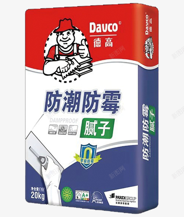 德高防水腻子图标png_新图网 https://ixintu.com 德高防水 德高防水腻子 腻子 防水材料
