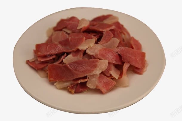 火腿腊肉png免抠素材_新图网 https://ixintu.com 佳肴 炒菜 熟食 美味