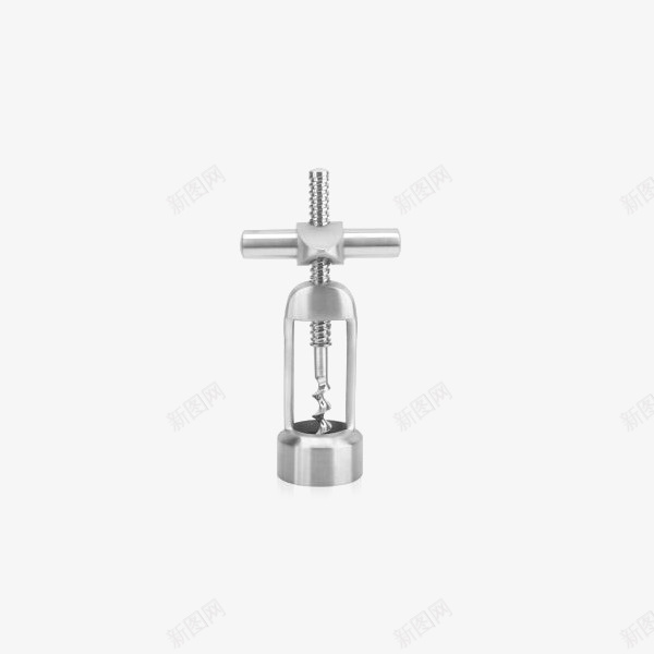 莱珍斯不锈钢红酒开瓶器png免抠素材_新图网 https://ixintu.com 产品实物 启瓶器起子 开瓶器 开酒器