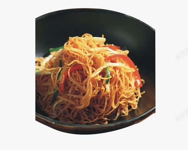 新州炒米粉png免抠素材_新图网 https://ixintu.com 米粉 红椒 豆芽 青椒