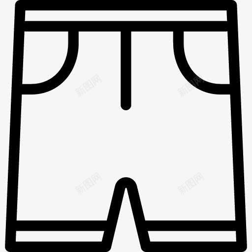 短裤图标png_新图网 https://ixintu.com pants short 短 裤子