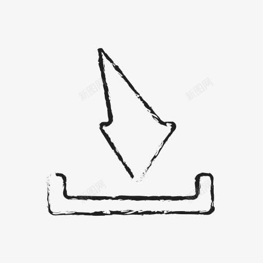 云下来上传社会信息和生图标png_新图网 https://ixintu.com Cloud down download downloads upload 上传 下来 下载 云