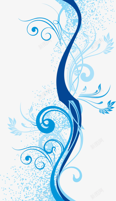 装饰花纹png免抠素材_新图网 https://ixintu.com 中华人民共和国西藏自治区 中国西藏 图案 花纹 蓝色 装饰 西藏花纹