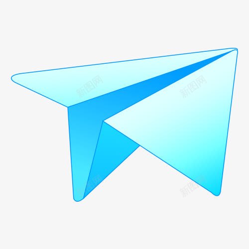 纸飞机png免抠素材_新图网 https://ixintu.com AI 纸飞机