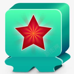 绿松石情感的脸FavoriteMonstersicons图标png_新图网 https://ixintu.com emotion face turquoise 情感 的脸 绿松石