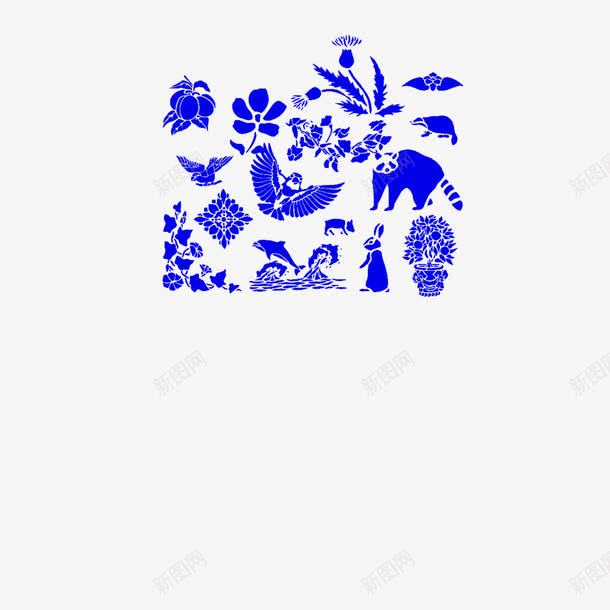 复古青花瓷花纹png免抠素材_新图网 https://ixintu.com 中国风 复古 瓷器 陶瓷纹样 陶瓷花纹 青花瓷图案 青花瓷纹样