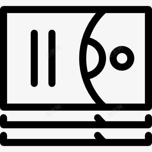 垂直呈现卡图标png_新图网 https://ixintu.com 人 可达性 访问 识别 身份卡 身份证