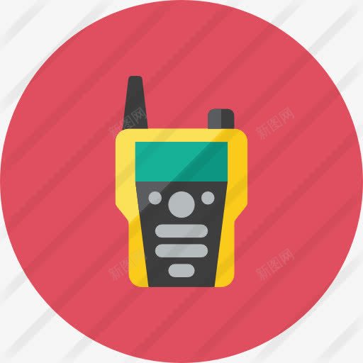 对讲机图标png_新图网 https://ixintu.com 对讲机 技术 警察 通信 频率
