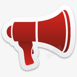 扩音器ColorfulStickersIcons图标png_新图网 https://ixintu.com megaphone 扩音器