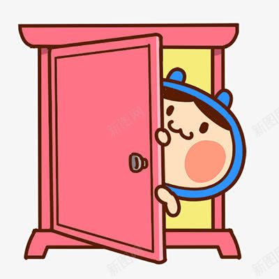 害羞太郎png免抠素材_新图网 https://ixintu.com 偷看 害羞男孩