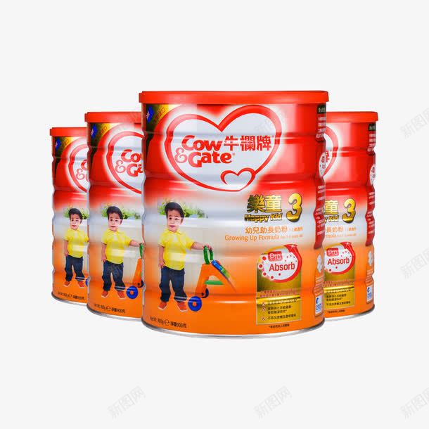 四罐港版牛栏牌3段奶粉png免抠素材_新图网 https://ixintu.com 13岁 CowampGate 乐童幼儿助长奶粉 产品实物 四罐 新西兰奶源 港版牛栏牌3段奶粉 牛栏 牛栏奶粉