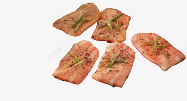 香草烤肉片png免抠素材_新图网 https://ixintu.com 烤肉片 美食 餐饮 香草