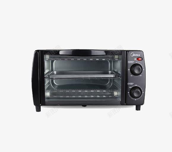 黑色厨具烤箱png免抠素材_新图网 https://ixintu.com 产品实物 电烤箱 黑色