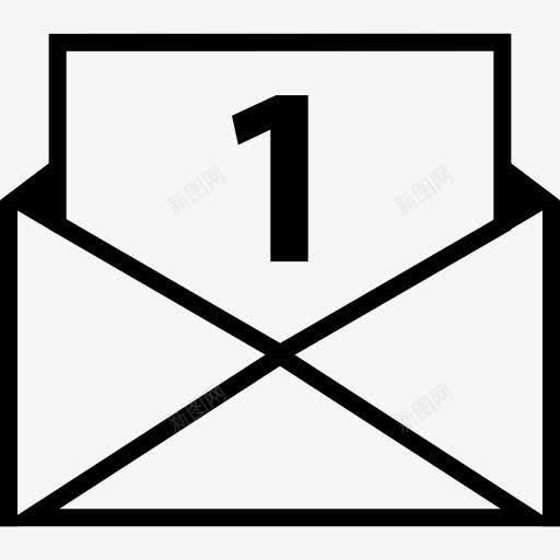 电子邮件信通知一随机2免费图标png_新图网 https://ixintu.com Email letter notification one 一 信 电子邮件 通知
