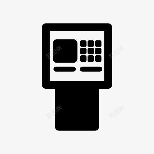 ATM自动提款机图标png_新图网 https://ixintu.com