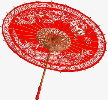 古伞png免抠素材_新图网 https://ixintu.com 古伞 图案 纸伞 纹饰 龙凤