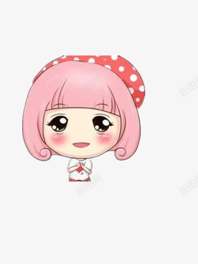 大眼的可爱女孩png免抠素材_新图网 https://ixintu.com 可爱 大眼 水汪汪 短发