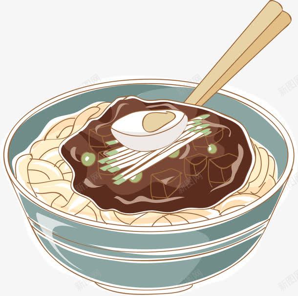 手绘鸡蛋面png免抠素材_新图网 https://ixintu.com 卡通 手绘 美食 食物 鸡蛋面