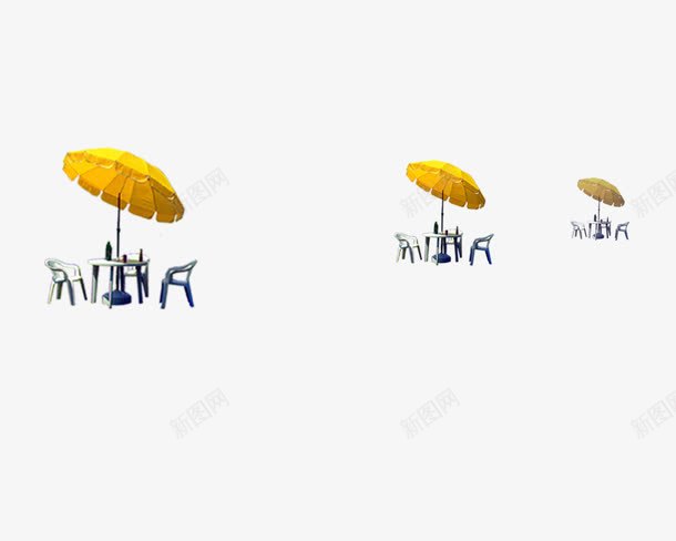 座椅png免抠素材_新图网 https://ixintu.com 太阳伞 座椅 装饰 路边