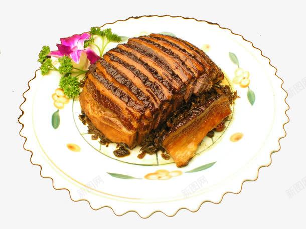 梅菜扣肉png免抠素材_新图网 https://ixintu.com 中国菜 中式菜品 家常菜 梅菜扣肉 热菜 美味 餐饮美食