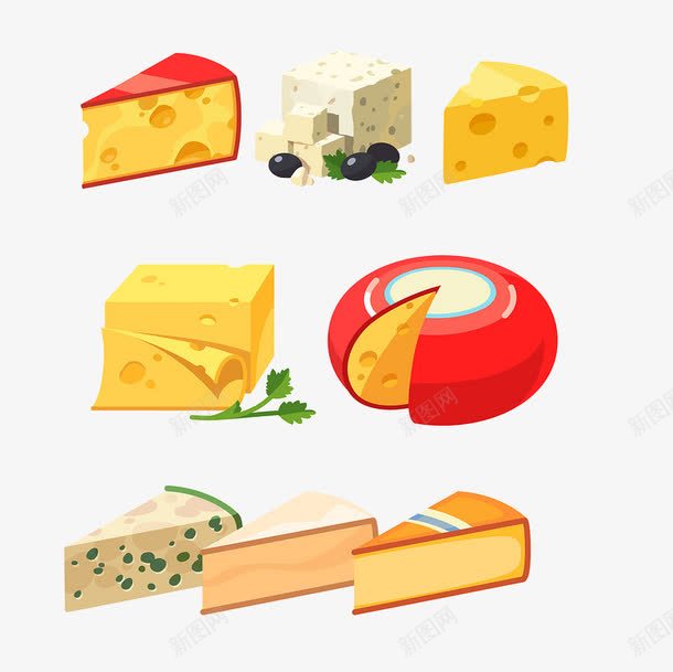 美味的蛋糕等美食png免抠素材_新图网 https://ixintu.com 点心 美食 蛋糕 食物