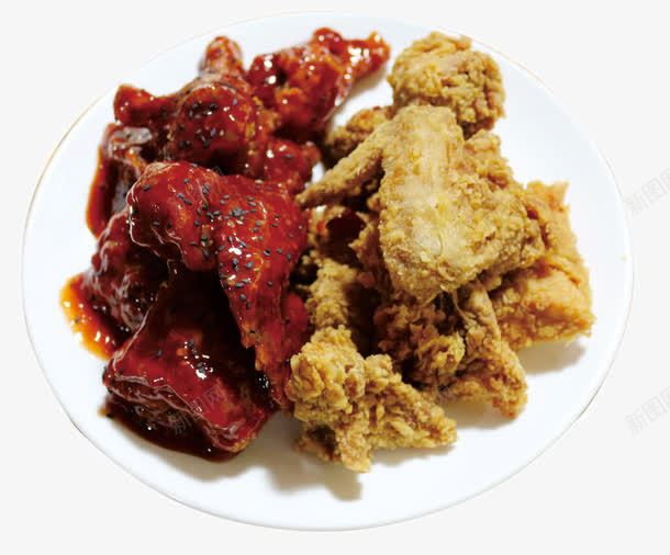 炸鸡png免抠素材_新图网 https://ixintu.com 好吃的 炸鸡 烤鸡 盘子 红色鸡 美食 鸡 鸡腿 黄色鸡