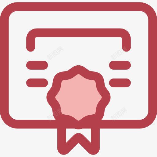证书图标png免抠素材_新图网 https://ixintu.com 专利 合同 商业和金融 学位 接口 教育 文凭 证书