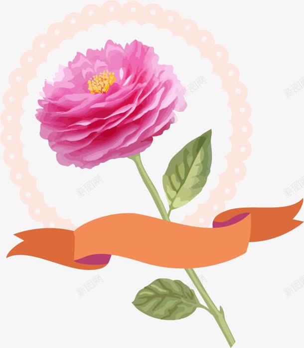 清新唯美花边边框png免抠素材_新图网 https://ixintu.com 丝带边框 唯美边框 植物边框 清新 花卉边框 花朵 花朵边框 花边 花边边框 边框 鲜花