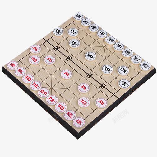 实木象棋png免抠素材_新图网 https://ixintu.com 中国象棋棋盘 产品实物 棋盘 红色 象棋 黑色